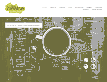 Tablet Screenshot of coffeeandcreative.in